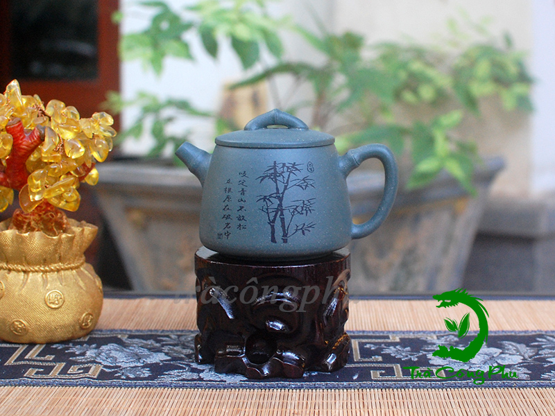 Ấm Tử Sa Lục Trúc Minh Tâm -  ATS1439